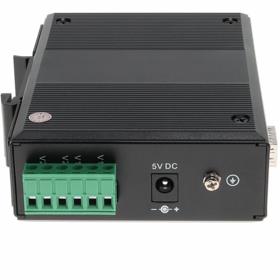 AddOn 10/100/1000Base-TX(RJ-45) to Open SFP Port Industrial POE Media Converter