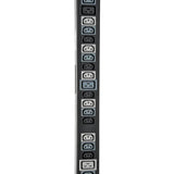 Tripp Lite by Eaton 8.6/12.6kW 3-Phase Vertical PDU Strip, 208V Outlets (42 C13 & 12 C19), 0U Rack-Mount, Accessory for Select ATS PDUs