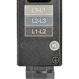 Tripp Lite by Eaton 8.6/12.6kW 3-Phase Vertical PDU Strip, 208V Outlets (42 C13 & 12 C19), 0U Rack-Mount, Accessory for Select ATS PDUs
