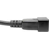 Eaton Tripp Lite Series Power Extension Cord, C19 to C20 - Heavy-Duty, 15A, 250V, 14 AWG, 10 ft. (3.05 m), Black