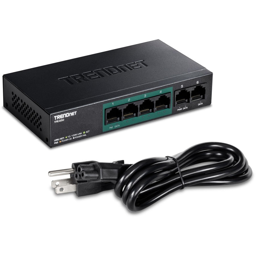 5 Port 10 100 Mbs PoE Switch