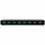 StarTech.com 10-Port USB 3.0 Hub with Charge and Sync Ports - 2 x 1.5A Ports - Desktop USB Hub and Fast-Charging Station