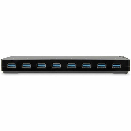 StarTech.com 10-Port USB 3.0 Hub with Charge and Sync Ports - 2 x 1.5A Ports - Desktop USB Hub and Fast-Charging Station