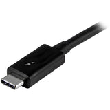 StarTech.com 1m (3.3ft) Thunderbolt 3 Cable, 20Gbps, 100W PD, 4K Video, Thunderbolt-Certified, Compatible w/ TB4/USB 3.2/DisplayPort
