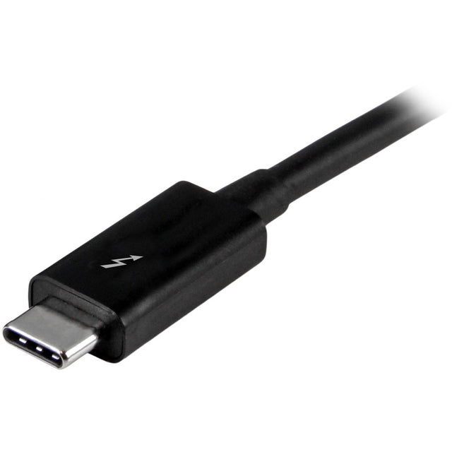 StarTech.com 1m (3.3ft) Thunderbolt 3 Cable, 20Gbps, 100W PD, 4K Video, Thunderbolt-Certified, Compatible w/ TB4/USB 3.2/DisplayPort