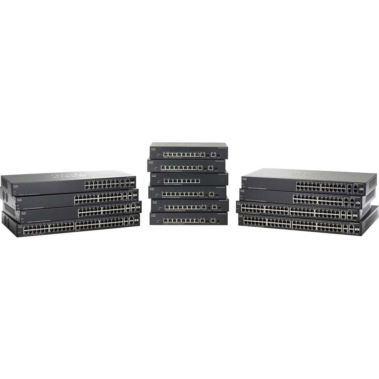 Cisco SG300-10PP 10-port Gigabit PoE+ Managed Switch