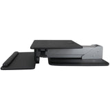 StarTech.com Height Adjustable Standing Desk Converter - Sit Stand Desk with One-finger Adjustment - Ergonomic Desk