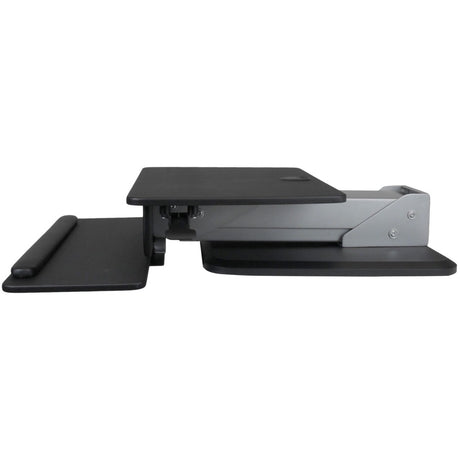 StarTech.com Height Adjustable Standing Desk Converter - Sit Stand Desk with One-finger Adjustment - Ergonomic Desk
