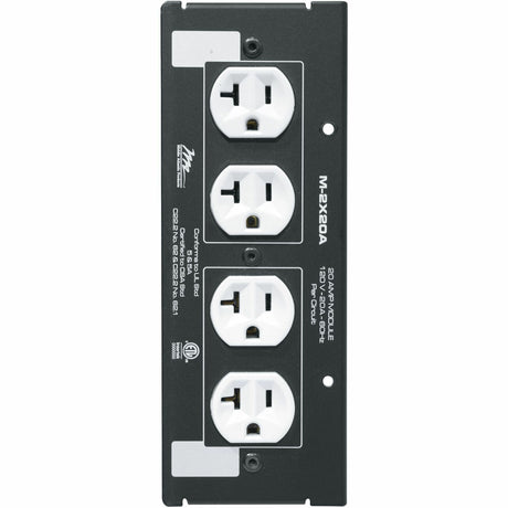 Middle Atlantic MPR Series 20 Amp Module - Double Duplex