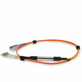 AddOn 4m Cisco CAB-MCP-LC-4M Compatible LC (Male) to SC (Male) Orange OM1 & OS1 Duplex Fiber Mode Conditioning Cable
