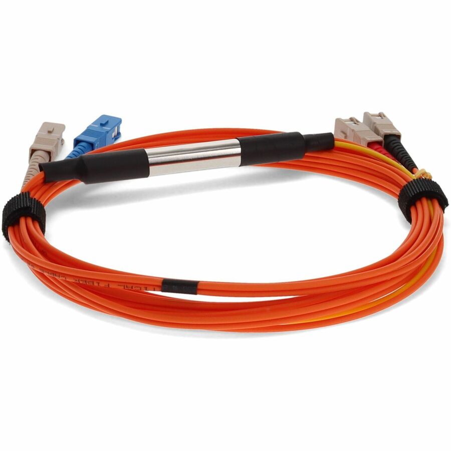 AddOn 3m Cisco CAB-GELX-625 Compatible SC (Male) to SC (Male) Orange OM1 & OS1 Duplex Fiber Mode Conditioning Cable