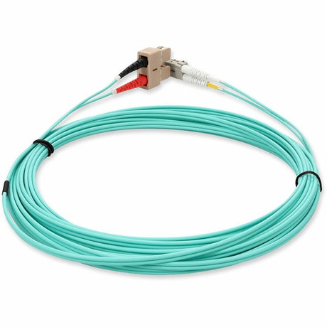 AddOn 3m LC (Male) to SC (Male) Orange OM2 Duplex Fiber OFNR (Riser-Rated) Patch Cable