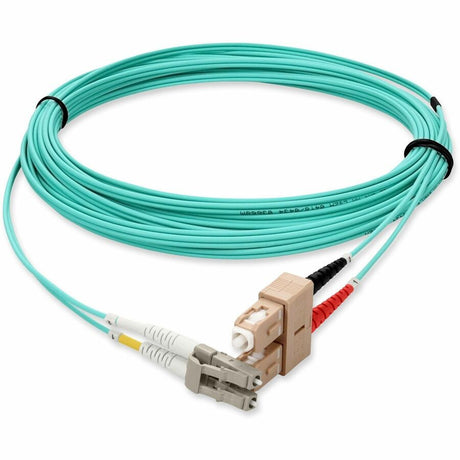 AddOn 3m LC (Male) to SC (Male) Orange OM2 Duplex Fiber OFNR (Riser-Rated) Patch Cable