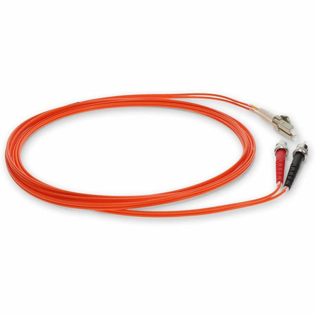 AddOn 3m LC (Male) to ST (Male) Orange OM2 Duplex Fiber OFNR (Riser-Rated) Patch Cable