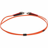 AddOn 3m ST (Male) to ST (Male) Orange OM2 Duplex Fiber OFNR (Riser-Rated) Patch Cable