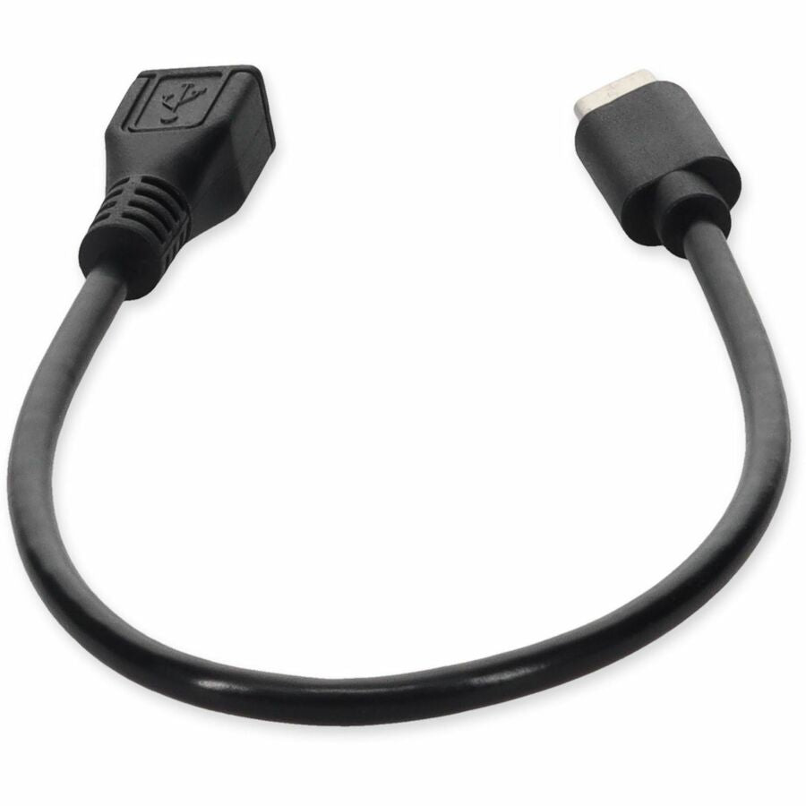 AddOn USB 3.1 (C) Male to Micro-USB 2.0 (B) Female Black Adapter