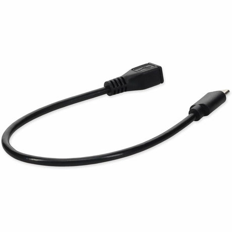 AddOn USB 3.1 (C) Male to Micro-USB 2.0 (B) Female Black Adapter