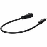 AddOn 5-Pack of USB 3.1 (C) Male to Micro-USB 2.0 (B) Female Black Adapters