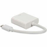 AddOn 5-Pack of USB 3.1 (C) Male to DVI-I (29 pin) Female White Adapters