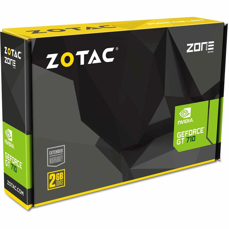 Zotac NVIDIA GeForce GT 710 Graphic Card - 2 GB DDR3 SDRAM - Low-profile