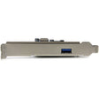 StarTech.com 2 Port USB 3.1 (10Gbps) Card - USB-A 1x External 1x Internal - PCIe USB 3.1 Card with Type-A - PCI Express - Supports UASP