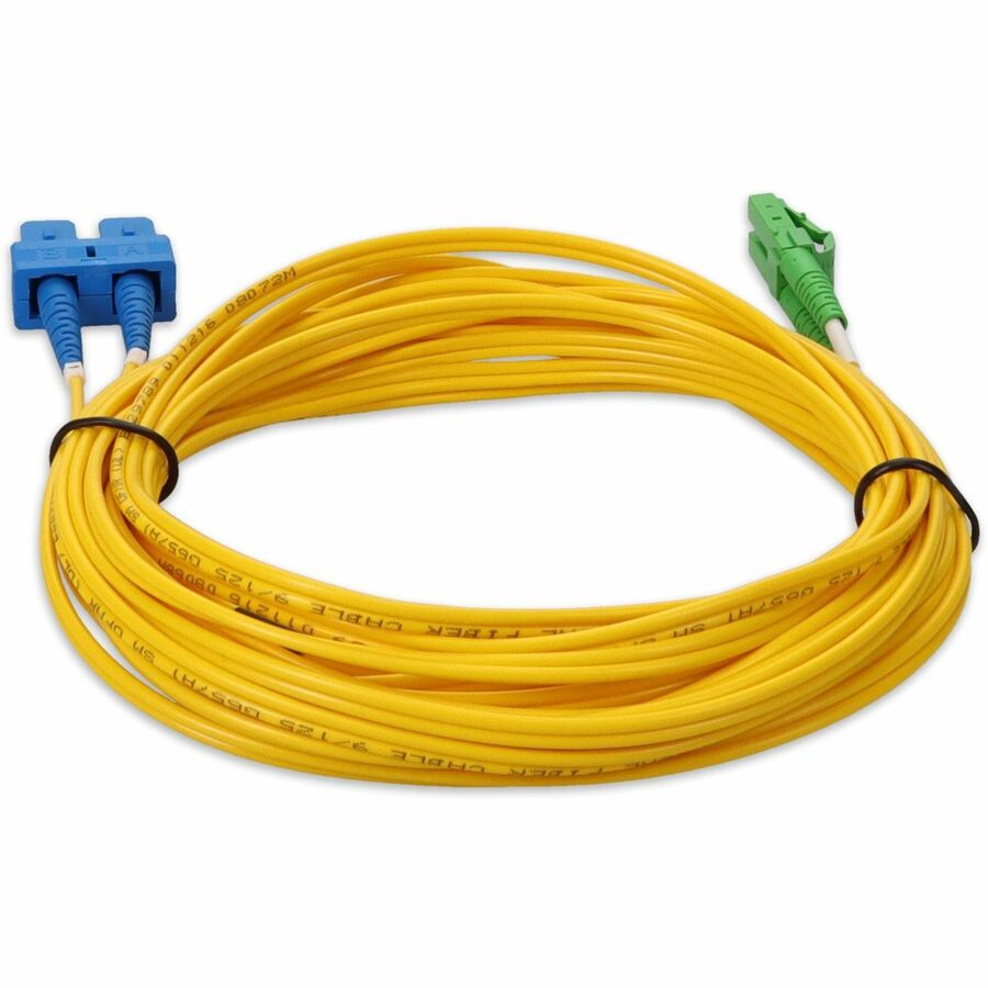 AddOn 3m ALC (Male) to SC (Male) Yellow OS2 Duplex Fiber OFNR (Riser-Rated) Patch Cable