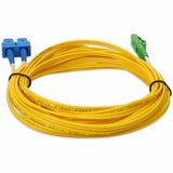 AddOn 3m ALC (Male) to SC (Male) Yellow OS2 Duplex Fiber OFNR (Riser-Rated) Patch Cable