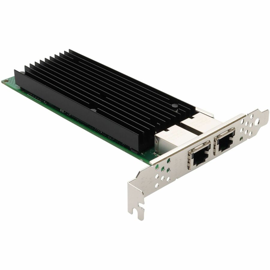 AddOn Solarflare SFN5161T Comparable 10Gbs Dual Open RJ-45 Port 100m PCIe x8 Network Interface Card