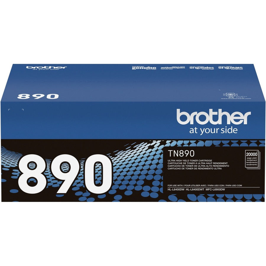 Brother Genuine TN890 Ultra High Yield Mono Laser Toner Cartridge