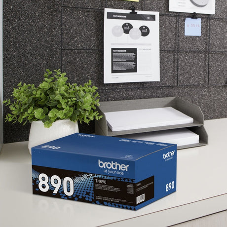 Brother Genuine TN890 Ultra High Yield Mono Laser Toner Cartridge
