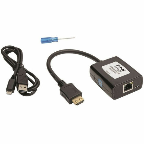 Eaton Tripp Lite Series HDMI over Cat5/6 Extender, Pigtail-Style Receiver for Video/Audio, USB Powered, Up to 125 ft. (38 m), TAA