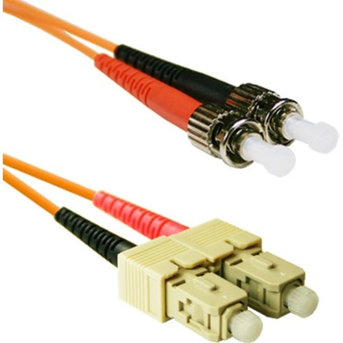 ENET 9M SC/ST Duplex Multimode 62.5/125 OM1 or Better Orange Fiber Patch Cable 9 meter SC-ST Individually Tested