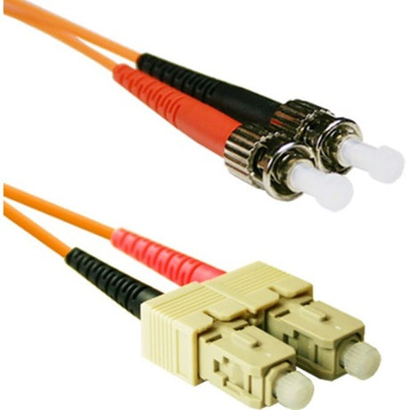 ENET 9M SC/ST Duplex Multimode 62.5/125 OM1 or Better Orange Fiber Patch Cable 9 meter SC-ST Individually Tested