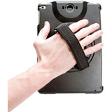 CTA Digital Anti-Theft Case with Built-In Grip Stand for iPad Air and iPad Pro 9.7