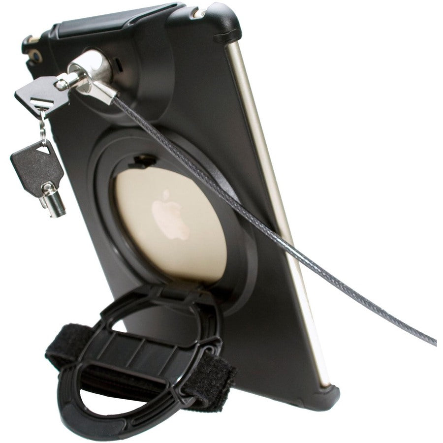 CTA Digital Anti-Theft Case with Built-In Grip Stand for iPad Air and iPad Pro 9.7