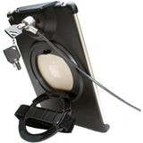 CTA Digital Anti-Theft Case with Built-In Grip Stand for iPad Air and iPad Pro 9.7