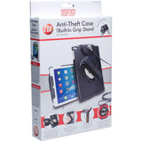CTA Digital Anti-Theft Case with Built-In Grip Stand for iPad Air and iPad Pro 9.7
