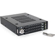 Icy Dock ToughArmor MB993SK-B Drive Enclosure for 3.5" - Serial ATA/600 Host Interface Internal - Matte Black