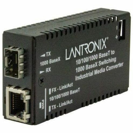 Hardened Mini Powered Device Gigabit Ethernet Media Converter 10/100/1000Base-T to 1000Base-X