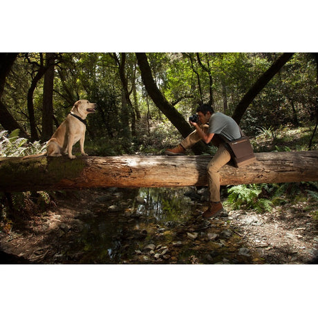 Moshi Aerio Lite Carrying Case (Messenger) for 12" Apple iPad - Cocoa Brown