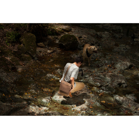 Moshi Aerio Lite Carrying Case (Messenger) for 12" Apple iPad - Cocoa Brown