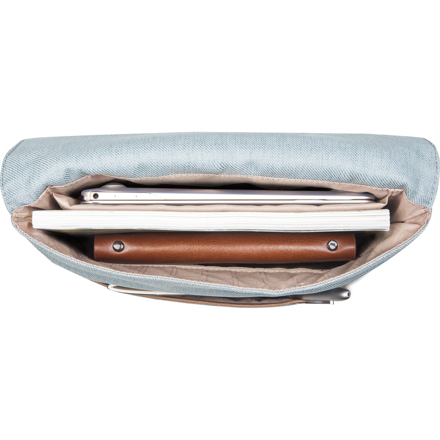 Moshi Aerio Lite Carrying Case (Messenger) for 12" Apple iPad - Sky Blue