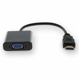 5PK HP H4F02UT#ABA Compatible HDMI 1.3 Male to VGA Female Black Active Adapters For Resolution Up to 1920x1200 (WUXGA)