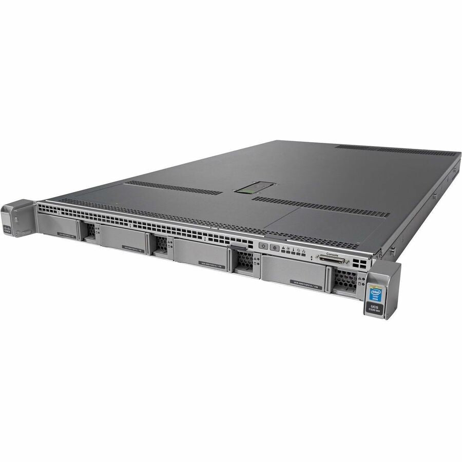 Cisco C220 M4 1U Rack Server - 2 Xeon E5-2620 v3 2.40 GHz - 128 GB RAM - 2.40 TB HDD - (2 x 1.2TB) HDD Configuration - 12Gb/s SAS Controller