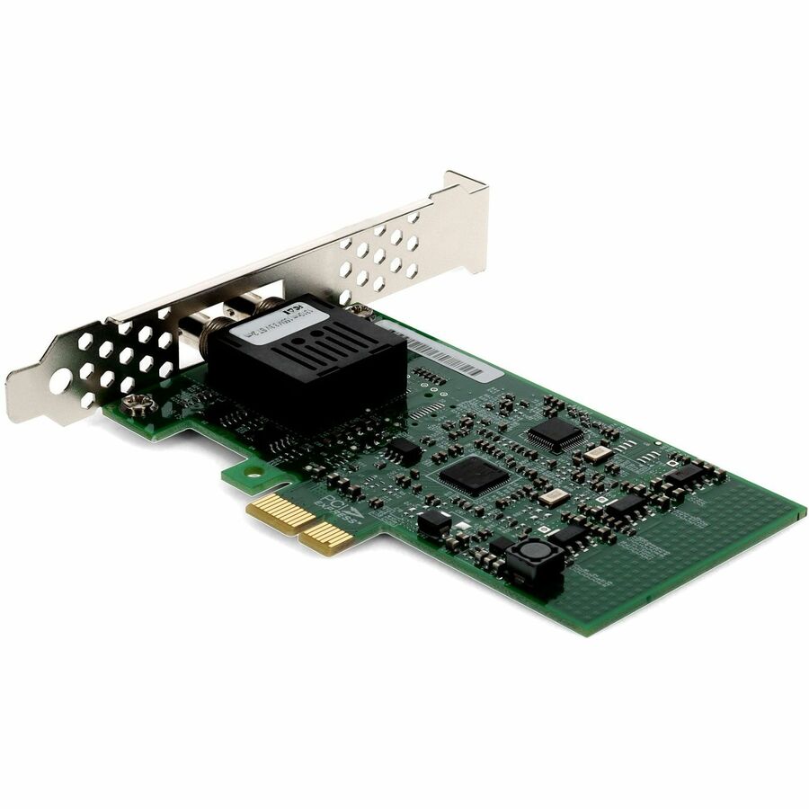 AddOn 100Mbs Single Open ST Port 2km MMF PCIe x1 Network Interface Card