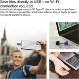 32GB Store 'n' Go Dual USB 3.0 Flash Drive for USB-C&trade; Devices - Blue