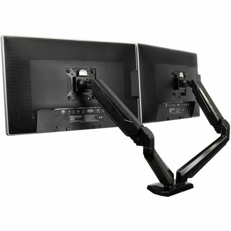 StarTech.com Dual Monitor Arm, USB Hub and Audio Ports in Base, Monitors up to 32" (17.6lb/8kg), VESA Monitor Stand Desk Mount