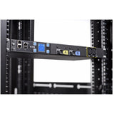 Eaton Metered Input rack PDU, 1U, L6-30P input, 5.76 kW max, 200-240V, 24A, 10 ft cord, Single-phase, Outlets: (8) C13 Outlet grip, (4) C19 Outlet grip