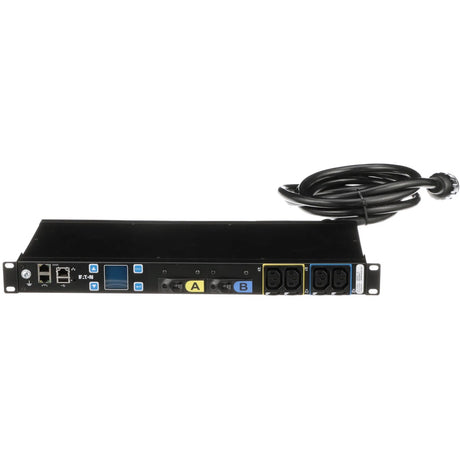 Eaton Metered Input rack PDU, 1U, L6-30P input, 5.76 kW max, 200-240V, 24A, 10 ft cord, Single-phase, Outlets: (16) C13 Outlet grip