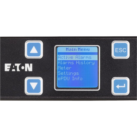 Eaton Metered Input rack PDU, 1U, 5-15P input, 1.44 kW max, 120V, 12A, 10 ft cord, Single-phase, Outlets: (12) 5-15R
